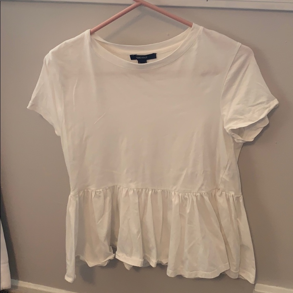 white baby doll tshirt